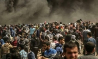 شهيد و968 إصابة بمسيرة العودة الكبرى في غزة